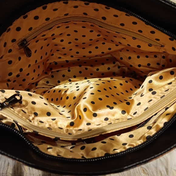 Glamorous Rhinestone Leopard Hobo Crossbody Sling - Picture 7 of 7